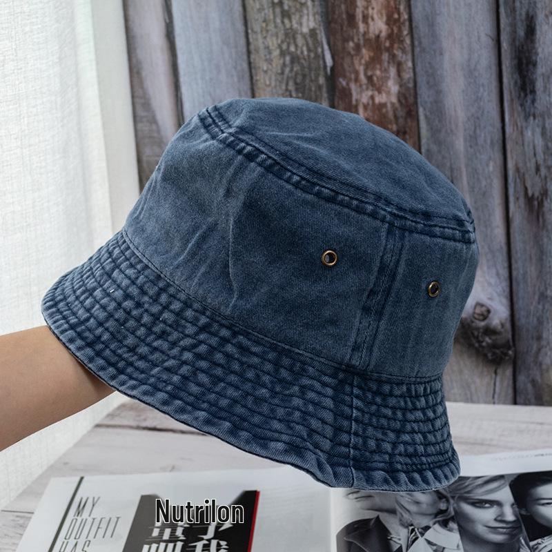 Unisex Washed Bucket Hat - Universal Outdoor Sun Protection for All Seasons