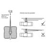 DIY Clock Mechanism Kits Quiet Operations Clock Movement and Hands Set for Craft Lover and Home Improvement Initiatives