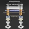 Vintage Double-Handle Kitchen Faucet with Hot & Cold Mixer