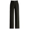 Mengshuya Thickened Silk Wool Blend High-Waist Straight-Leg Trousers
