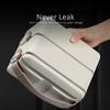 LFGB Certification Pure 304 Stainless Steel 2 Layers Bento Box with Silicone Seal Belt and PP Shell Lunch Box with Handle