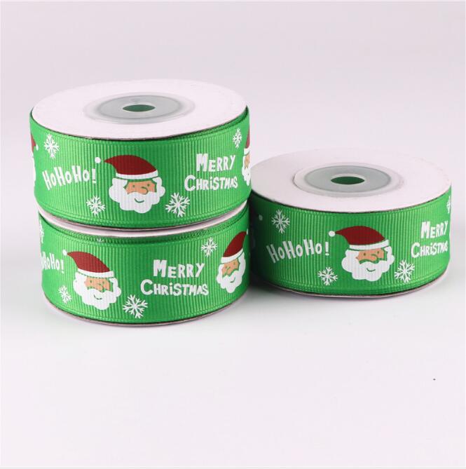 

Рождественские ленты украшение органза DIY бант подарок поделки товары для вечеринок рождественские швейные аксессуары материал для скрапбукинга зелёный