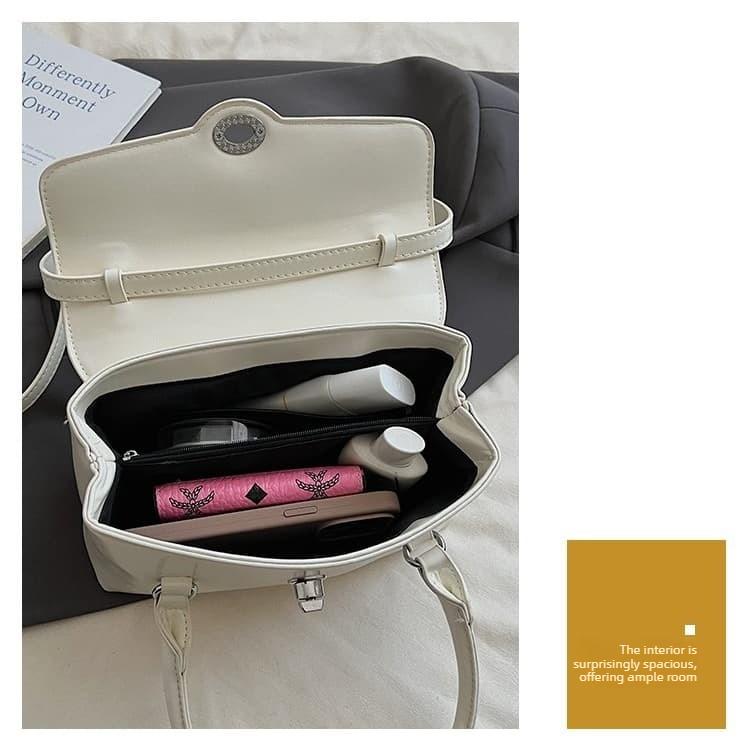 Lock Handheld Small Square Bag Women's Versatile Shoulder Bag