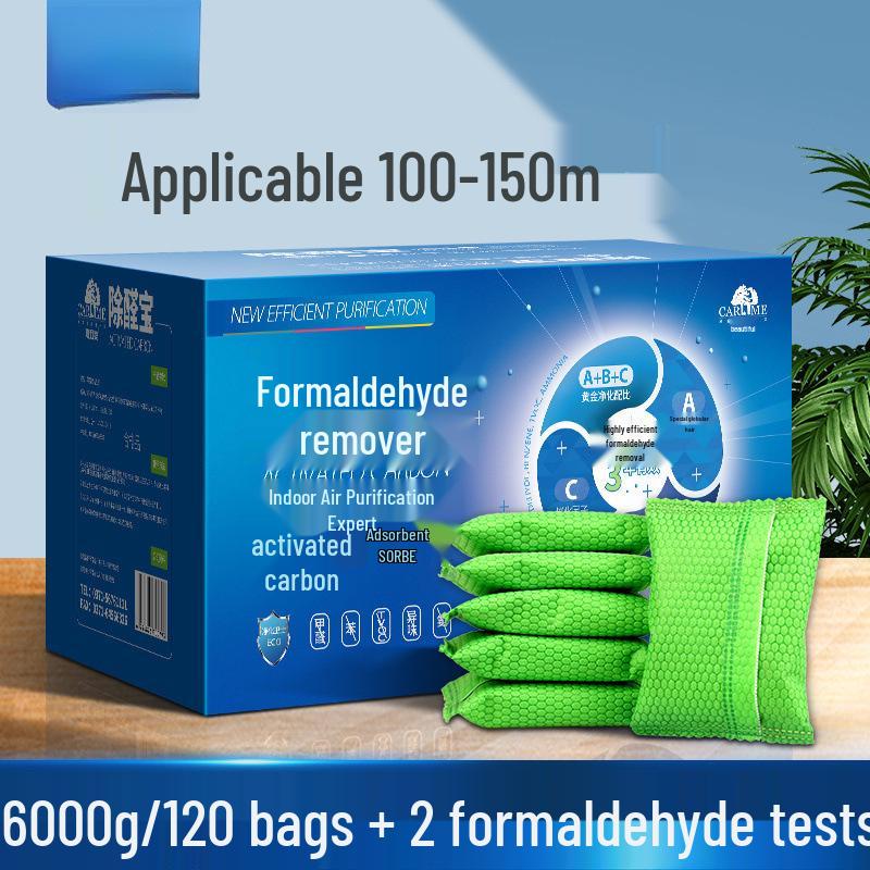 Bamboo Charcoal Bag for Odor and Formaldehyde Removal In Homes and Cars