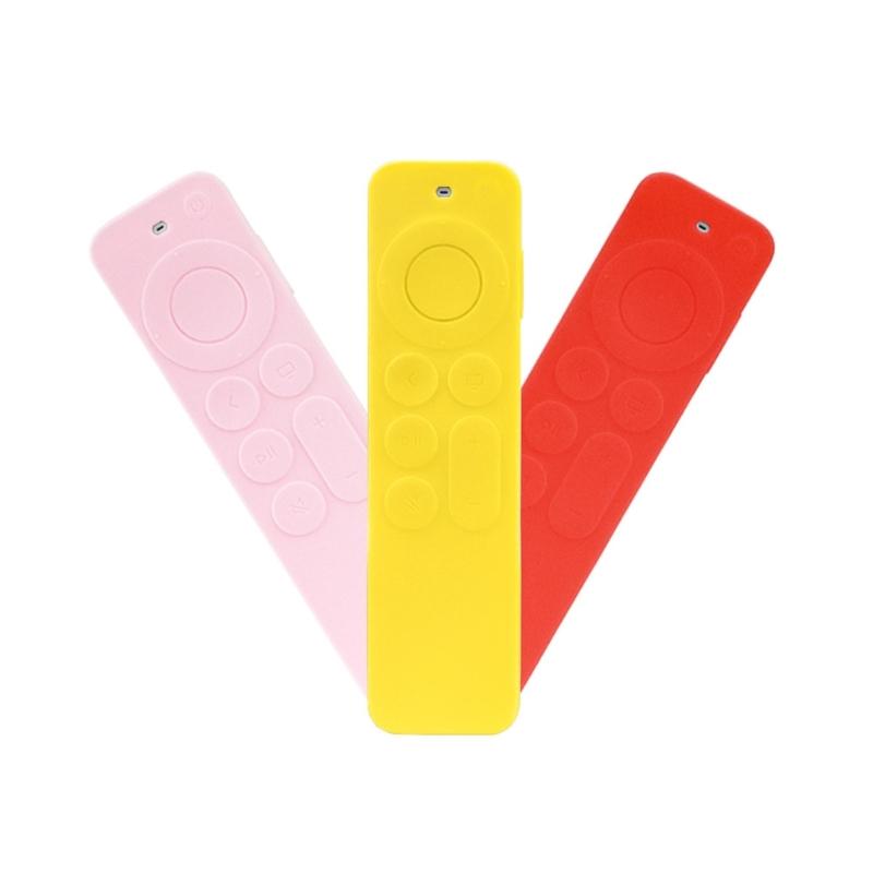 Protective Silicone Cover for Apple TV 4K 6Th 2021 Smart TV Remote Control Shockproof Skin-Friendly Silica-gal Case