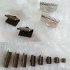 20 Pcs Ribbon Clamps Crimp Ends Bail Connector for Braccelet DIY Jewelry Findings