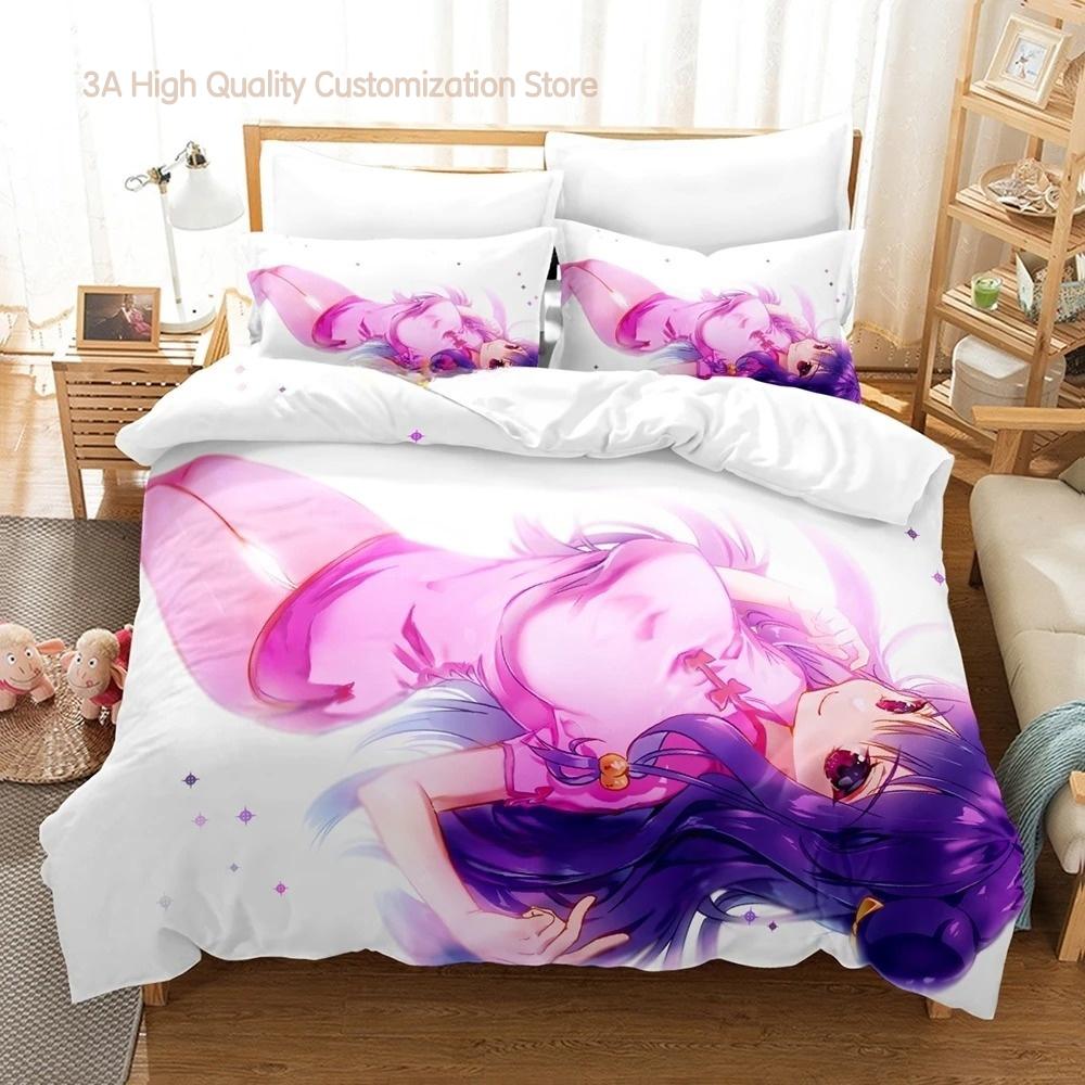 Comforter Ranma 1/2 Bedding Set Single Twin Full Queen King Size Bed Set Adult Boys Bedroom s 3D Print Anime Bed