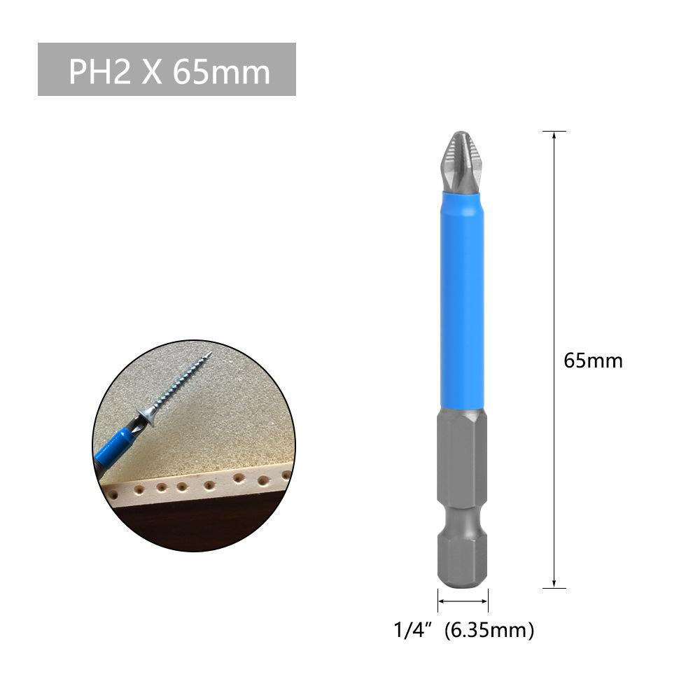 High-Quality Non-Slip S2 Steel Magnetic Screwdriver Drill Head