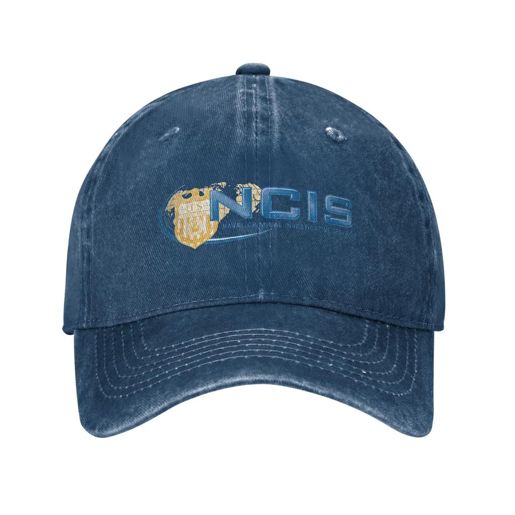 NCIS Naval Criminal Investigative Service Unisex Baseball Caps Distressed Denim Hat Vintage Outdoor  Travel Adjustable Headwear