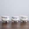 Portable Mutton-fat Jade White Porcelain Travel Tea Set