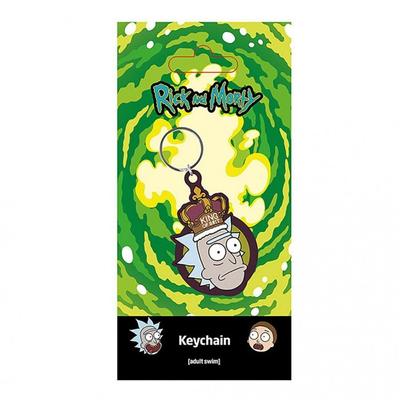 King Of Shit Rubber Keyring