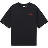 Levis SS25 Casual Comfortable Letter Crew Neck Short Sleeve T-Shirt Men T-Shirts Black 004GM-0000
