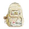 Schoolbag Japanese two-dimensional style simple backpack women's large-capacity junior high school student pain bag schoolbag women's leisure travel 