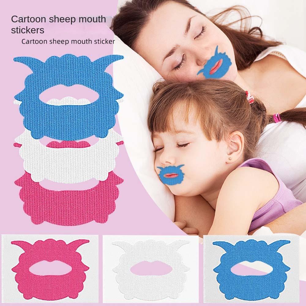 10Pcs Nose Breathing Improved Anti-Snoring Mouth Tape Sleep Closed-mouth Stickers  Adults Children