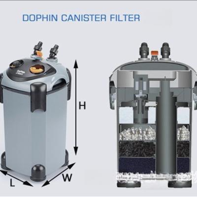 CF Filtre Biochimique Externe Pneumatique Baril Système de Filtration Externe pour Aquarium Filtre d'Aquarium