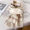 Thick Warm Winter Plaid Scarf Windproof Shawl Wrap Fashion Wool Scarf