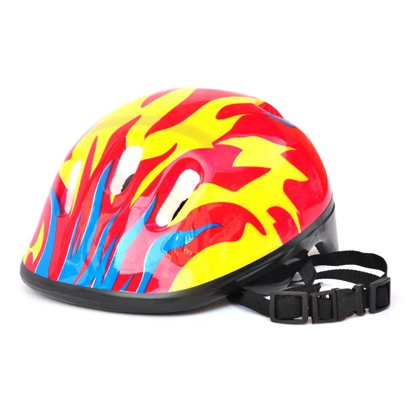 Thickened Kids Electric Bicycle Helmet Safety Helmet Roller Skating Skateboard Roller Skating the Skating Shoes Bicycle Suit Sports Protective Gear