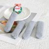 Table Chair Foot Cover Pad Protective Stool Foot Cover Leg Cover, Double-layer Thickened Knitted Chair Foot Cover Silent Non-slip Foot Cover