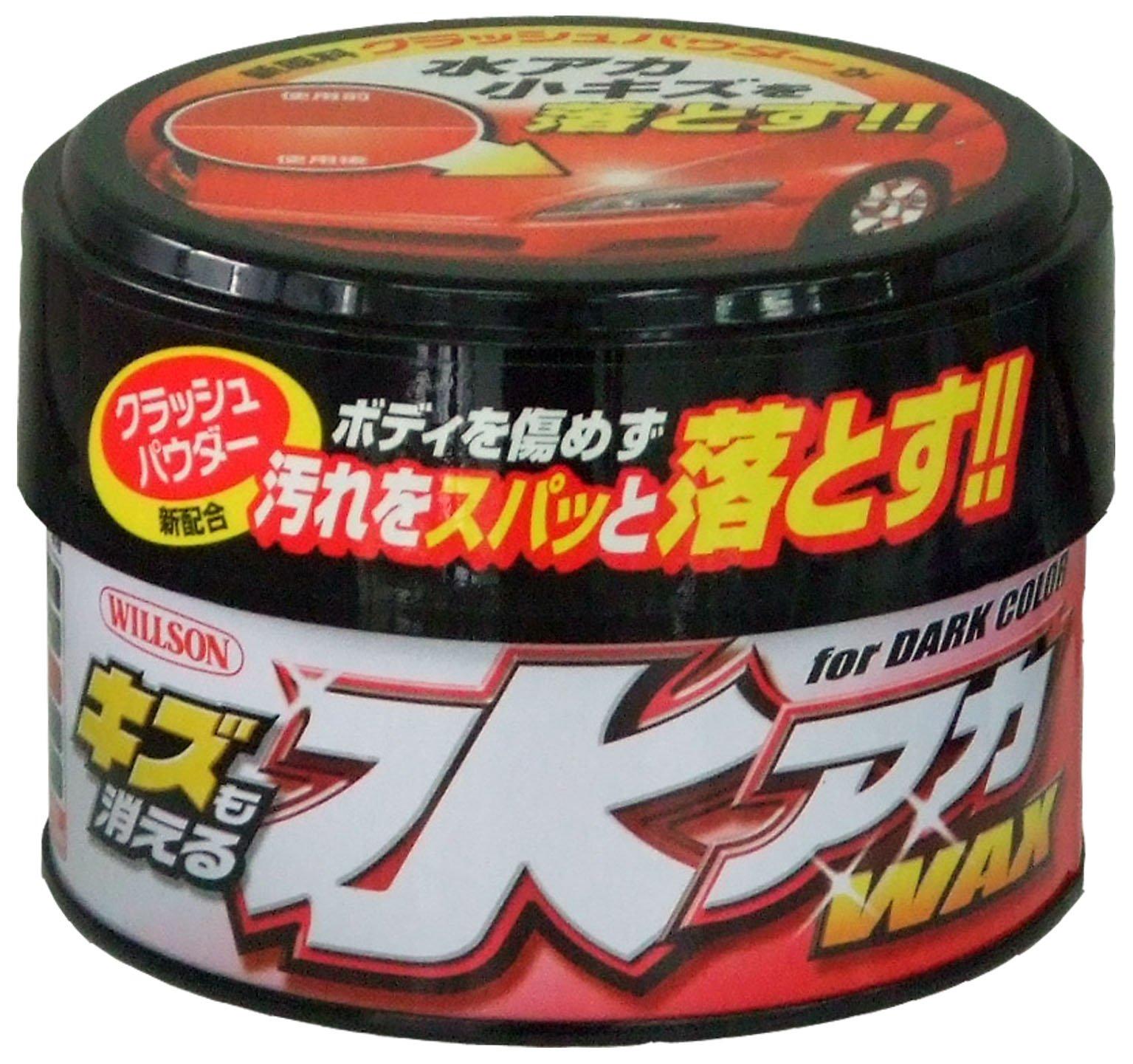 WILLSON Water Stain Removal Wax for Dark Colored Cars 01224 (320g) [Part Number]