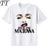 Madonna T Shirt Men T Shirt Fashion T-shirt O Neck White TShirts For Man Top Tees M8127