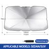 Portable Car Sunshade Inside Front Windshield UV Sun Protector Insulation Sun Block UV Protectant Dash Cover