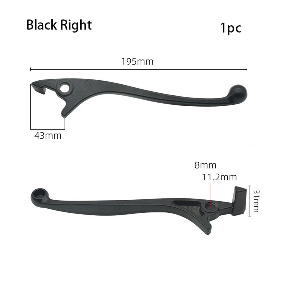 Left and Right Handle Brake Lever 195mm Accessories Disc Brake Lever  Motorcycle Accessories