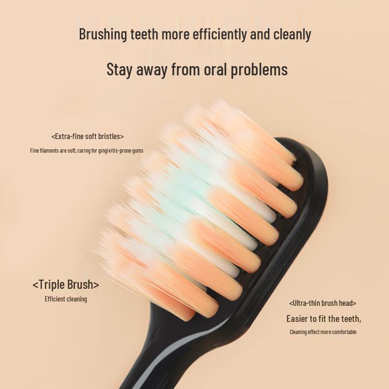 Brushing Bear Soft Bristle Wide Head Toothbrush