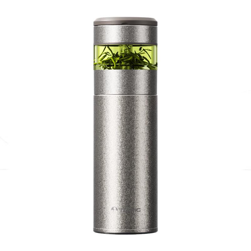 TOMIC Titanium Insulated Tea Infuser Bottle