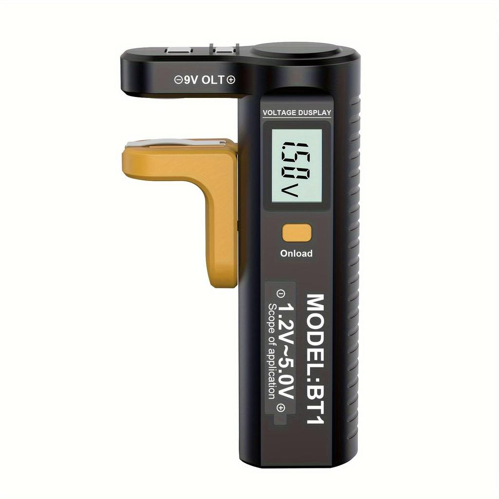 Digital Battery Tester LCD Display Battery Capacity Voltage Checker Battery Test Meter