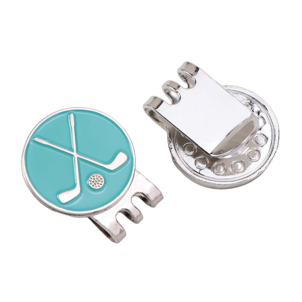 Removable Golf Hat Clip Position Marker Golf Cap Clips Portable Golf Ball Marker  Golf Accessories