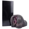 Masturbation Cup Liquid Silicone Sex Toys 738g 14*10.5cm Black Simulation Animal Vagina Fox Manual