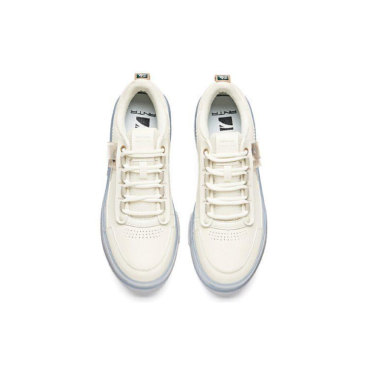 Anta Textile, Synthetic Leather Slip Resistant, Abrasion Resistant, Lightweight Low top Skateboard Shoes Men's 912228030-2