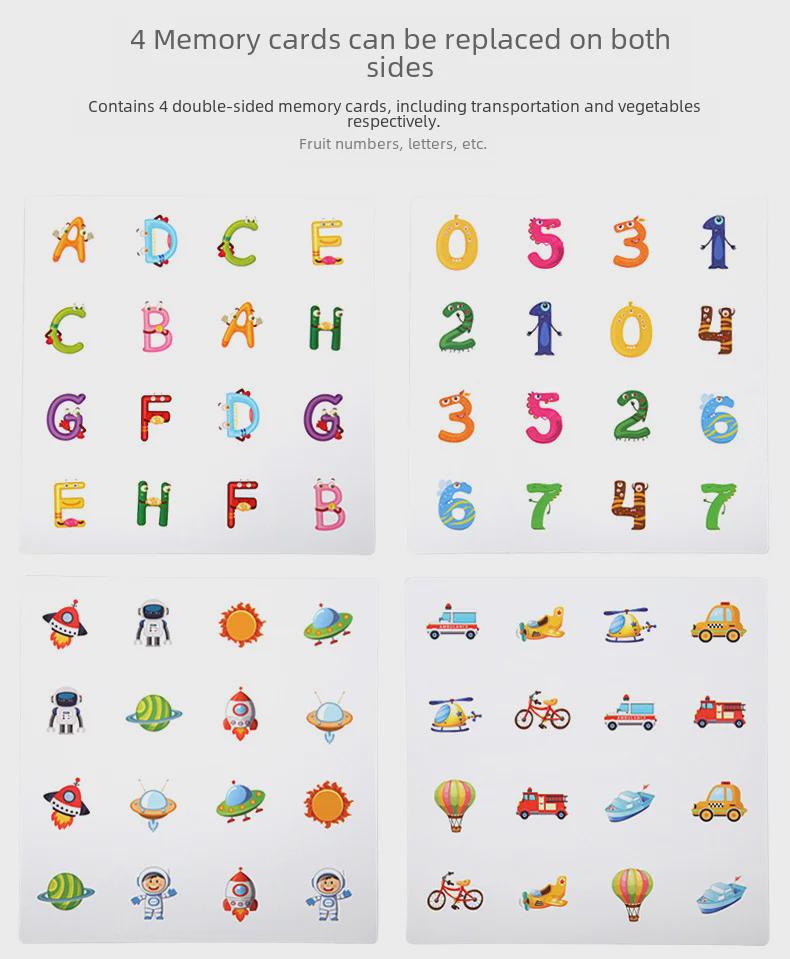 Children's Educational Wooden Toys for Early Cognitive and Motor Skills Development