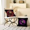 M-Mortal KombatS LOGO Pillow Cover Design Cushion Cover Decor Holiday Decoration