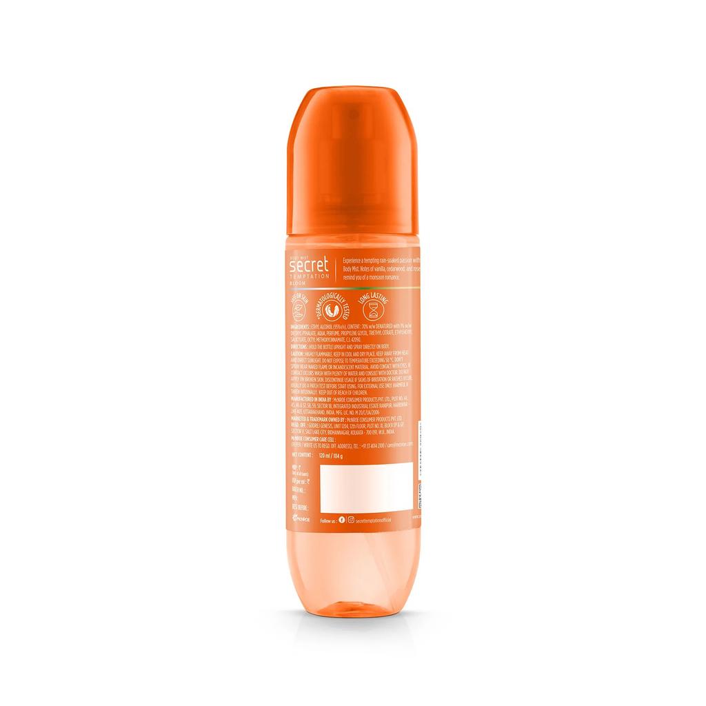 Мист для тела Роса (120 мл), Body Mist Dew,  Secret Temptation