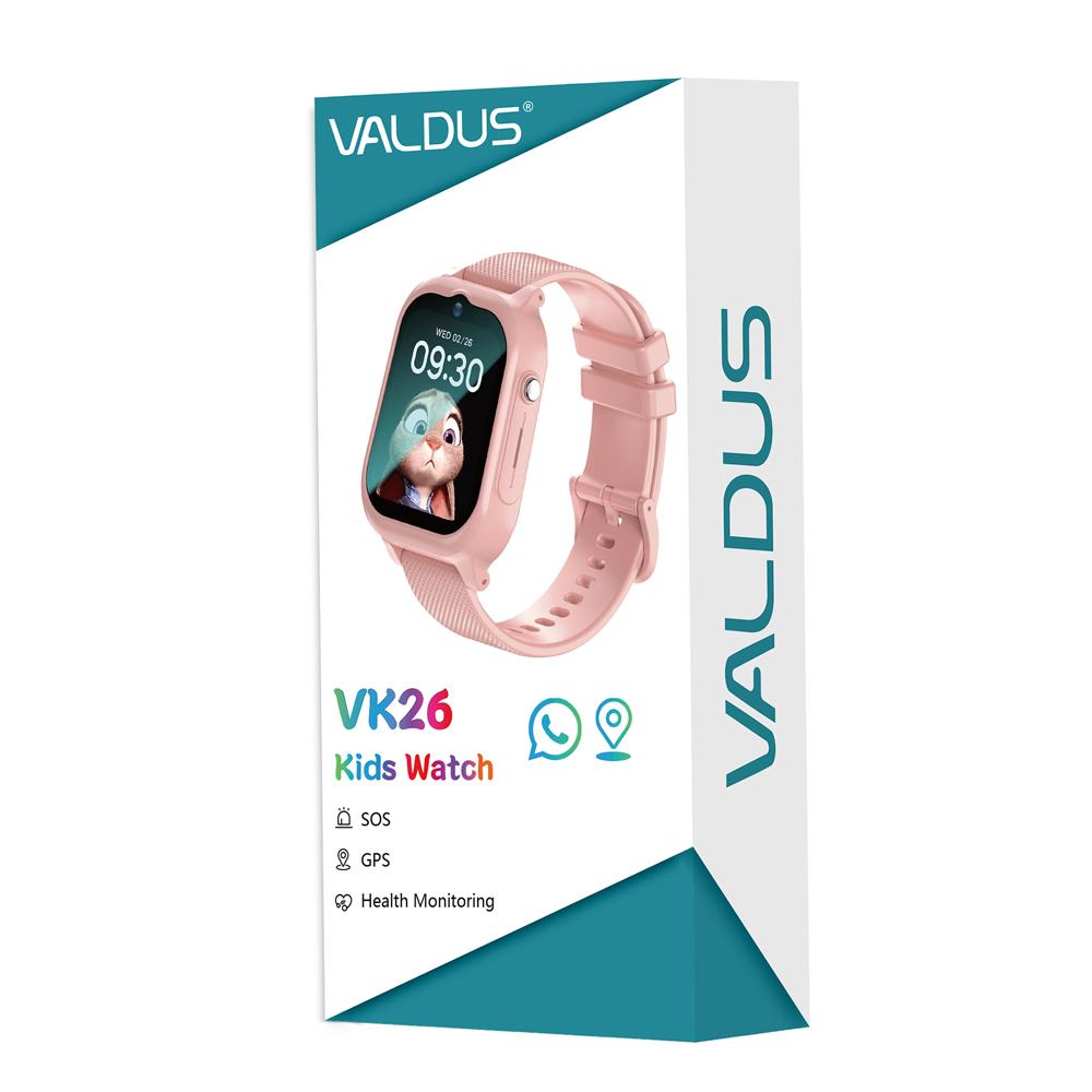 VK26 Children Smartwatch SOS Alarm HD Camera Video Call WIFI GPS Positioning SIM Card Kids 4G Watch For Boys Girls Gifts