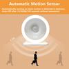 WADERA Motion Sensor Night Light, Rechargeable Motion-Activated Night Light | Warm Light, Cordless 2000mAh Battery Operated, Stick On