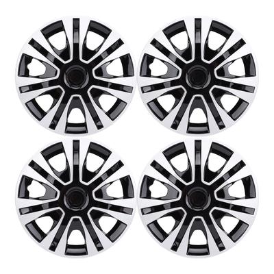4PCS Hubcap Wheel Cover Replacement R16 Hub Caps Snap On 16 Inch Universal Wheel Rim Cover for Cars