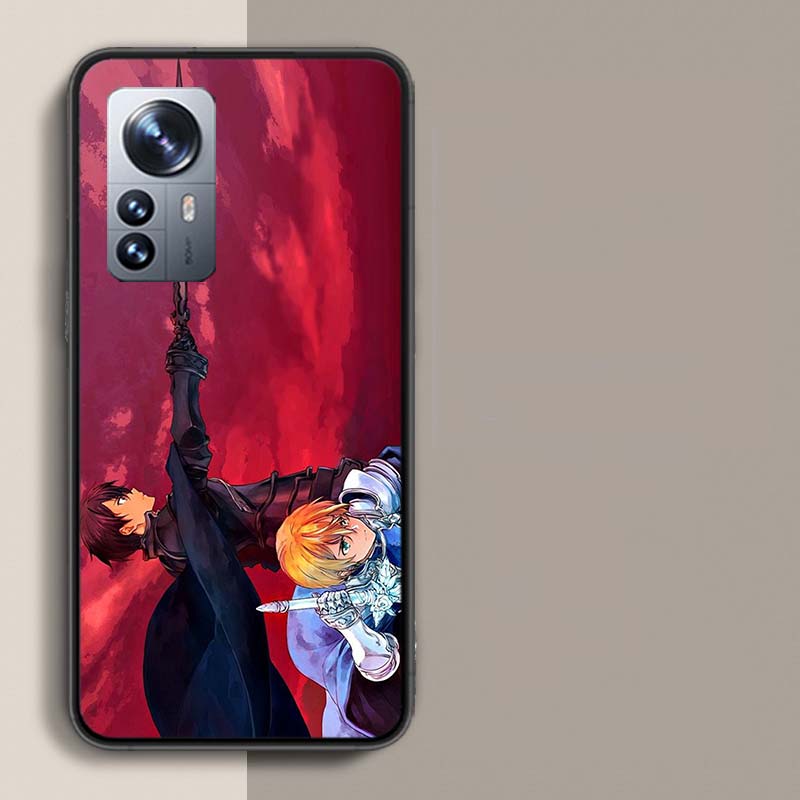 Sword Art Online SAO Anime Phone Case For Redmi Note 15 Pro 5G 14 13 12 Pro Plus 11 11T 11E 11S 10 Pro 10S 9 9S Cover Cell Clear