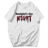 Men T Shirt Vintage Tonights The Night Dexter Morgan Trendy Cotton Y2K Graphic Oneck Unisex Tops T Shirts
