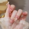 Frühling und Sommer Wind Tragen Nagel Reiner Wunsch Nagelpflaster Aufhellend Abnehmbares Nagelstück Langes und kurzes Nagelstück Fertigprodukt