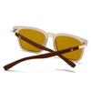 New 1 1mm Thick Square Frame Sunglasses for Men and Women Trendy UV Protection 553876