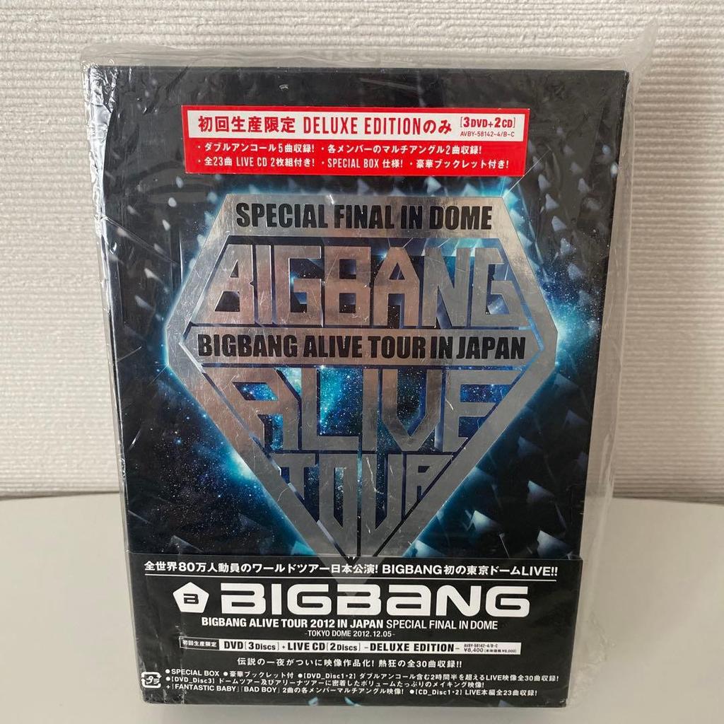 [USED] First production limited BIGBANG ALIVE TOR IN JAPAN