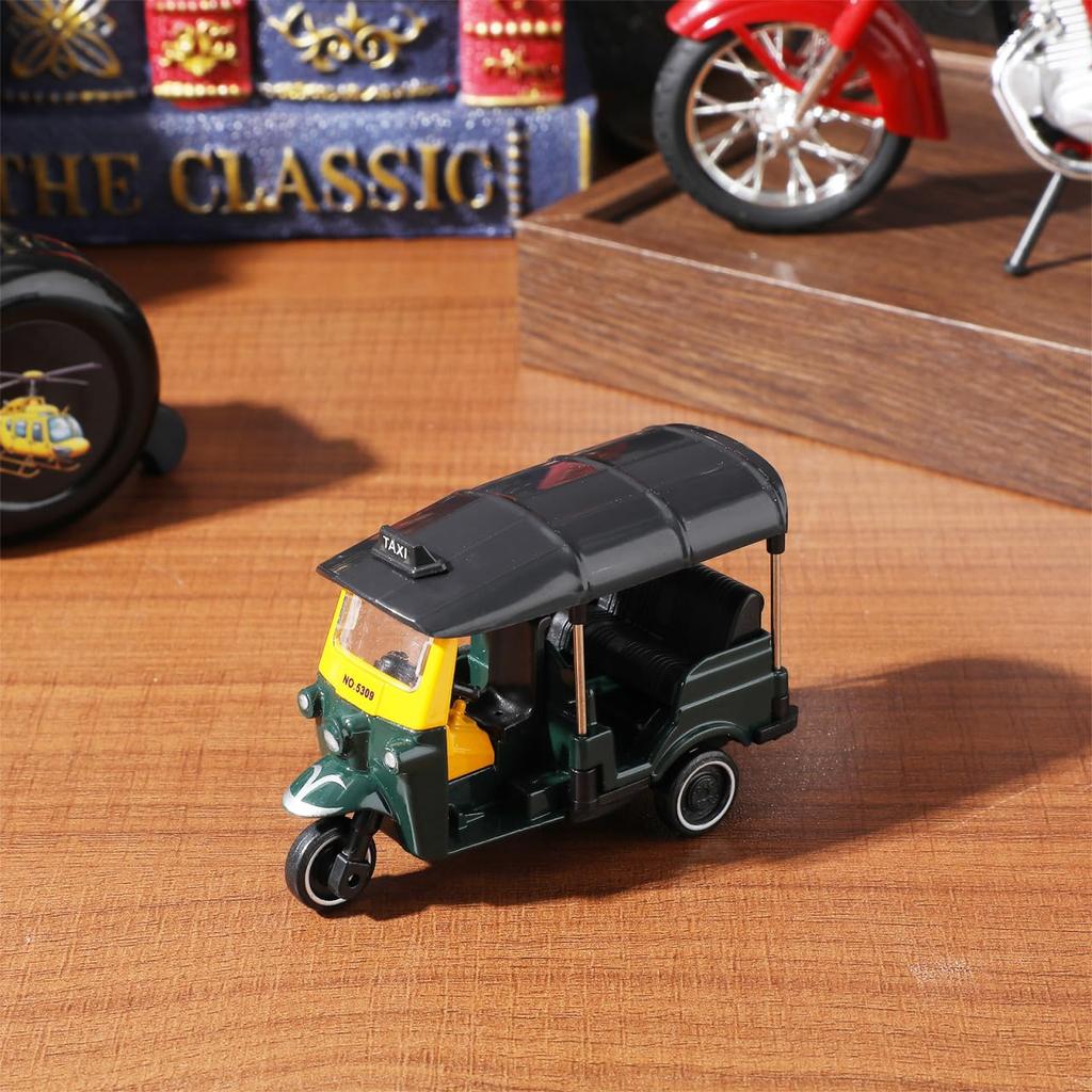 Alasum Model Tricycle Miniature Classic Car Decorative Birthday Christmas Gift Car, Toy, Children's Ornament, Figurine, Gift,