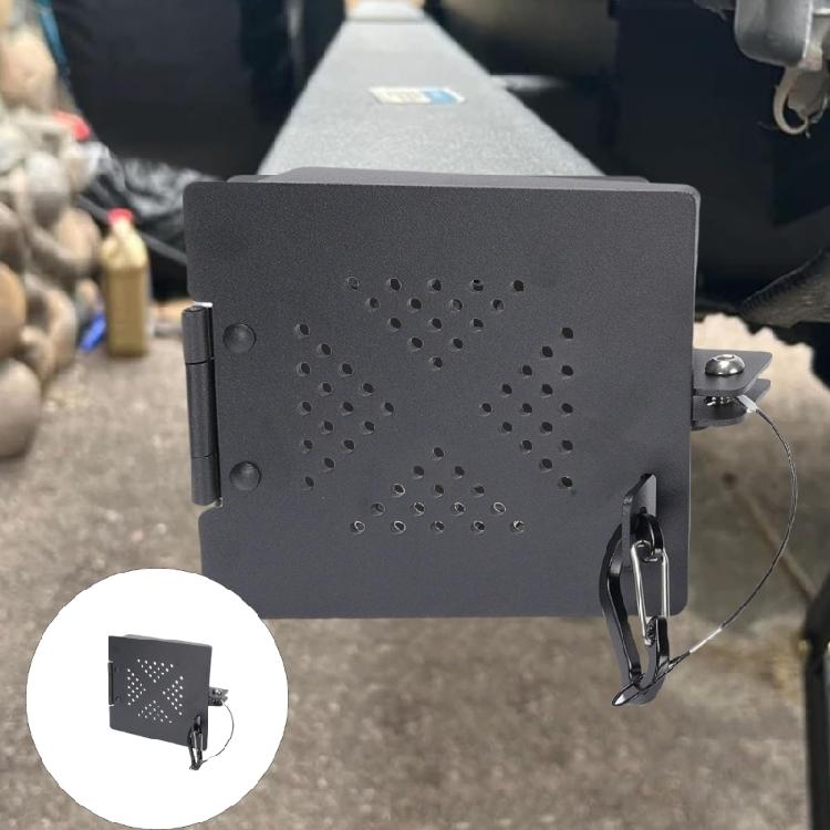 Ventilated Trailer Bumper Guard Cover for Motorhome Campers Steel Frame Construction Prevents Rust Corrosion Deformation