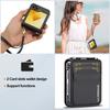 LC.IMEEKE for Samsung Galaxy Z Flip6 5G Case Leather+PC Phone Cover with Straps Card Slots