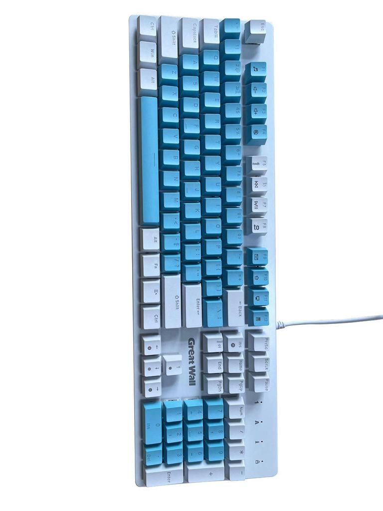 Iron Panel RGB Mechanical Gaming Keyboard - USB Desktop & Notebook