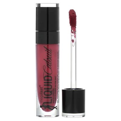 Rossetto Liquido MegaLast Catsuit Opaco, 926B Berry Recognize, 6 g (0,21 once)