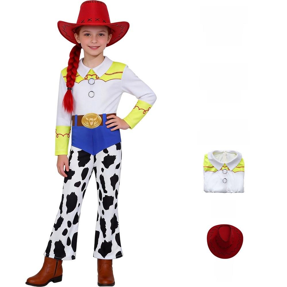 Toy Story Woody And Jessie Polyester Cosplay Outfits For Anime Fans And Role Play Enthusiasts
