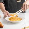 Silicone Grill Tongs Non-Stick Food Bread Clip Heat Resistant Bbq Salad Cooking Serving Clamp Steak Pasta Clip For Kitchen